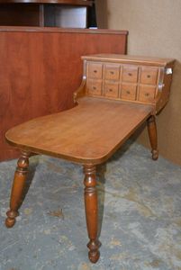 lot 49 image: Baumritter Coffee Side Table with Lift Storage Compartment