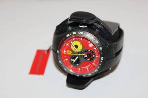 lot 298 image: SCUDERIA FERRARI WATCH Still with Tags, Tag Reads FE-06-RD  JUMBO 150 ANN.
