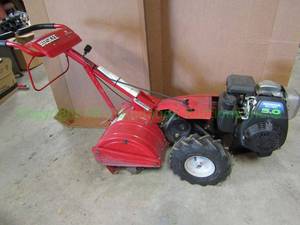 lot 1 image: Huskee 18 rototiller with Honda GC160 engine