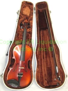 lot 72 image: Karl Knilling violin hand made in Germany with carry case