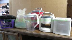 lot 247 image: Assorted counter top appliances and more