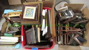 lot 258 image: Assorted picture frames as shown, generous quantity