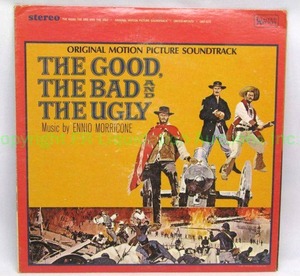 lot 78 image: Vintage Clint Eastwoods The Good The Bad & The Ugly movie soundtrack LP record album