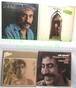lot 82 image: Vintage Jim Kroce LP record albums