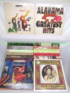 lot 83 image: Retro 1980s LP record albums including Billy Joel, Cindy Lauper, Abba, and more