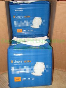 lot 159 image: Mckesson adult liners, three packs unopened
