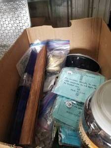 lot 71 image: Glass crafting supplies