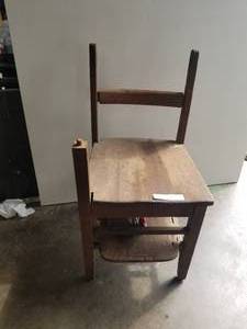 lot 58 image: Vintage Students desk