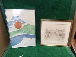 lot 106 image: Home Decorations - Wall art