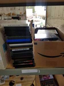 lot 159 image: DVDs and CDs
