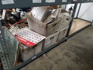lot 198 image: Stained glass making supplies