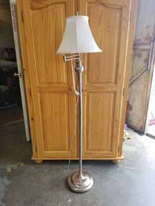 lot 217 image: vintage floor lamp