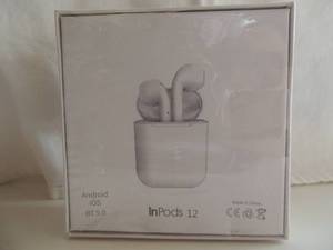lot 41 image: InPODS 12  Blue tooth ear phones NIB