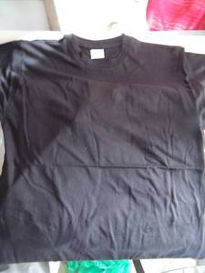 lot 20 image: Classic Regenerated organic 100% cotton Enova T-shirts Mens size Medium Black quantity 12 NIB