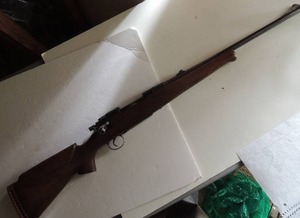 lot 24 image: REMINGTON  1917 US MODEL   30-06   SN 414592