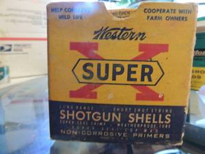 lot 89 image: Ammo Western super X  16 gauge 2.75 quantity 10 and  Remington express  7.5 shot