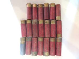 lot 92 image: 12 gauge PAPER  Hull shells    various shot    - collection only  -  quantity 20