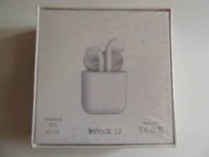 lot 16 image: IN PODS 12  Blue tooth ear phones NIB