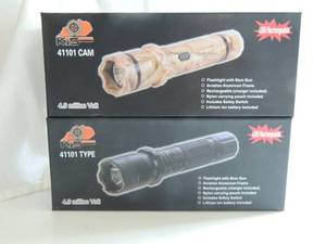 lot 19 image: KS CAMO  light flashlight stun gun NIB