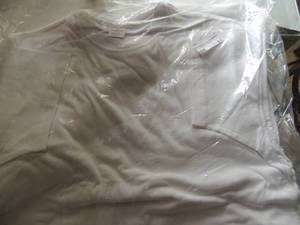 lot 35 image: Classic Regenerated organic 100% cotton Enova T-shirts Mens size L  white quantity 12 NIP