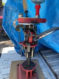 lot 40 image: MEC Grabber #762R Reloader 20 gauge set up