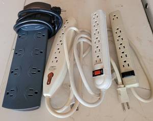lot 79 image: LOT OF ASSORTED POWER SURGES AS SHOWN.