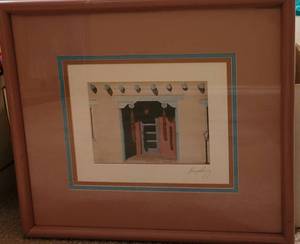 lot 116 image: SOUTHWEST CHRIS HUMPHREY FRAMED PHOTO