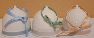 lot 119 image: (3) VINTAGE COLLECTIBLE LLADRO CHRISTMAS BELL ORNAMENTS  1992 1993 1994
