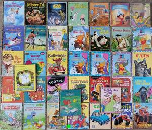 lot 126 image: GOLDEN BOOK COLLECTION. 30 BOOKS
