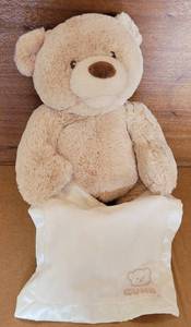 lot 155 image: GUND PEEK A BOO BEAR ANIMATED PLUSH TEDDY TESTED AND WORKS