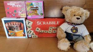 lot 169 image: GAMES, PUZZLES, CENTENNIAL 1902-2002 BUILD A BEAR TEDDY WITH CLOTHES