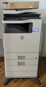 lot 68 image: SHARP MX-B402 MULTIFUNCTION LASER PRINTERCOPIER AS SHOWN. TAKE A LOOK