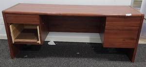 lot 120 image: OFFICE DESK AS SHOWN.