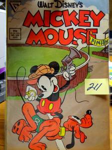 lot 211 image: VINTAGE GLADSTONE WALT DISNEYS MICKEY MOUSE NO. 235 COMIC