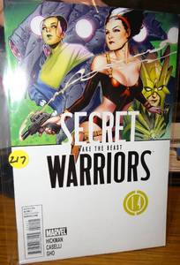 lot 217 image: Marvel Comics - Secret Warriors Wake The Beast - Issue 14