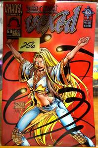 lot 256 image: 1998 THE OMEN VEXED #1 CHAOS COMICS - 1ST PRINT