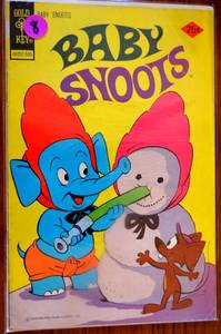 lot 8 image: VINTAGE 1975 - Baby Snoots #20 Gold Key $$