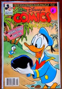 lot 11 image: VINTAGE WALT DISNEYS COMICS AND STORIES NO. 572 VFNM