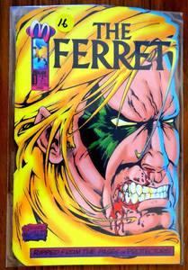 lot 16 image: The Ferret Comic Book #1 Malibu Comics 1993 Die Cut Cover Vintage Collectable