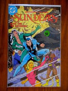 lot 30 image: DC SUN DEVILS #1 Gerry Conway  Dan Jurgens 1984 Book One