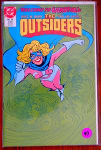lot 47 image: The Outsiders Comic Book #19 DC Comics 1987 VFNM