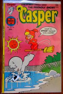 lot 49 image: VINTAGE HARVEY COMICS - Casper the Friendly Ghost #194 VG (1977)