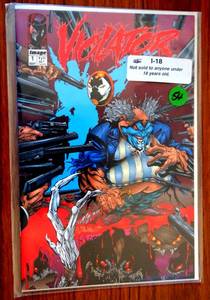 lot 54 image: COMING SOONVIOLATOR #1 IMAGE COMICS 1994 VFNM $$$