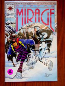 lot 56 image: The Second Life of DOCTOR MIRAGE #2 Valiant Comics NM