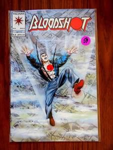 lot 59 image: Bloodshot #6 (Valiant Comics 1993) 1st Appearance of Ninjak - $