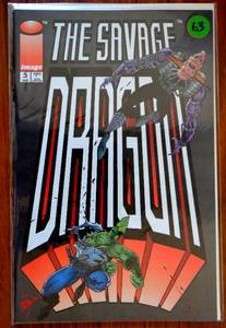 lot 63 image: The Savage Dragon #5 (Oct 1993 Image) Erik Larsen NM