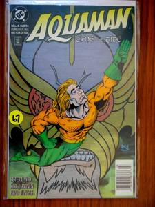lot 67 image: AQUAMAN Time and Tide #4 NM 1994 DC Comics $$