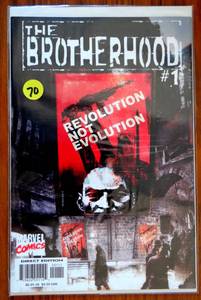 lot 70 image: THE BROTHERHOOD #1 MARVEL COMICS 2001 key first appearances - $