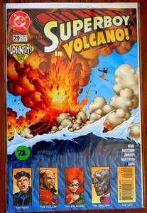 lot 72 image: Superboy in Volcano #29 - DC - Jul 96 - Kesel, Mattsson, Johnson, Hazlewood
