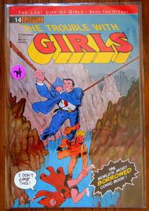 lot 74 image: The Trouble With Girls Vol. 2, #14 of 23 (Eternity Comics) 1990